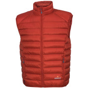 Herren-Daunenweste Warmpeace Drake 2023 orange Mandarine