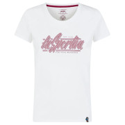 Damen-T-Shirt La Sportiva Retro T-Shirt W weiß White