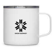 Thermotasse Snow Monkey Booster weiß white
