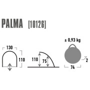 Vordach High Peak Palma