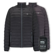 Herren-Daunenjacke MAC IN A SAC Reversible Polar Jacket (Sack) schwarz/grau Black/Charcoal