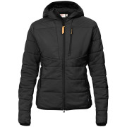 Damen-Winterjacke Fjällräven Keb Padded Hoodie W schwarz Black