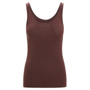 Damenunterhemd Icebreaker Wmns Siren Tank dunkelbraun Umber