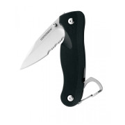 Messer Leatherman Crater C33X schwarz