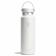 Thermokanne Hydro Flask 40 Oz Wide Flex Cap weiß White