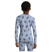 Kinder-Funktionsshirt Icebreaker Kids M 200 Oasis LS Crewe Bear Tour AOP