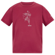 Kinder-T-Shirt Regatta Aria Deep Pink rosa Deep Pink