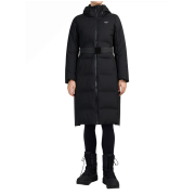 Damen-Wintermantel 4F Down Jacket F0930 schwarz Deep Black
