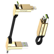 Lade- und Datenkabel Rolling Square inCharge X 6v1 beige