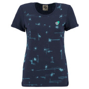 Damen-T-Shirt E9 Gory dunkelblau Oceanblue