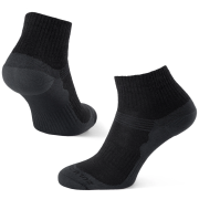 Socken Zulu Merino Lite schwarz/grau black/grey