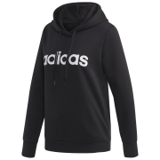 Damen-Sweatshirt Adidas W E LIN OH HD schwarz Black/White