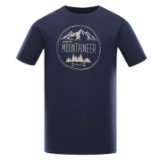 Herren-T-Shirt Alpine Pro Dafot dunkelblau mood indigo