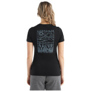 Damen-T-Shirt Icebreaker Women Tech Lite II SS Tee Mountain Lake