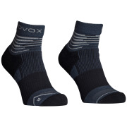 Damen-Merinosocken Ortovox All Mountain Quarter Socks W schwarz/grau Black Raven