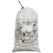 Hülle High Tail Designs Drawstring Stuff Sack Date Night weiß Date Night