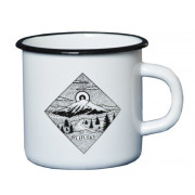Tasse Husky 400 ml plechový weiß Square
