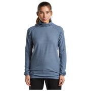 Damen-Sweatshirt Icebreaker Wom Mer 400 RealFleece Grid Pulover Hood