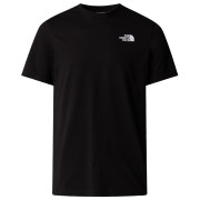 Herren-T-Shirt The North Face M Ss Mountain Outline Tee schwarz TNF BLACK/TNF WHITE