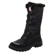 Kinder Winterschuhe Superfit Aurora Schwarz schwarz Schwarz