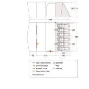 Familienzelt Vango Aether 600XL