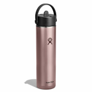 Thermokanne Hydro Flask 24 Oz Lightweight Wide Flex Straw Cap rosa QUARTZ