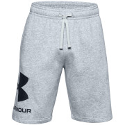 Herrenshorts Under Armour Rival FLC Big Logo Shorts grau Mod Gray Light Heather / / Black