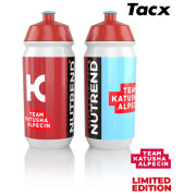Fahrradflasche Nutrend Tacx Flasche 0,5l rot/blau
