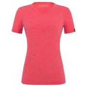 Damen-Funktionsshirt Salewa Pure Eagle Amr W Smles Tshirt. korallenfarbe Calypso Coral