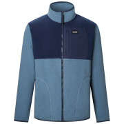 Herren Funktions-Sweatshirt Regatta Frankie Borg Colour Block grau/blau GryMirge/Nvy