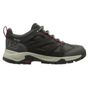 Damen Trekkingschuhe Helly Hansen W Switchback Trail Low Ht dunkelgrau Beluga/ForestNight/Purple