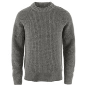 Herrenpullover Fjällräven Övik Waffle Knit M grau Grey