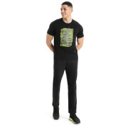 Herren-T-Shirt Icebreaker Tech Lite II SS Tee Fern Imprint