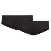 Damenhöschen Icebreaker Women Merino 150 Siren Hipkini 2 Pack schwarz Black