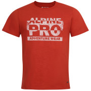 Herren-T-Shirt Alpine Pro Hoop rot orange