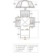 Zelt Vango Diablo II Air 850XL