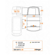 Vorzelt Vango Cove Air TC Low