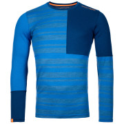 Herren-Funktionsshirt Ortovox 185 Rock'N'Wool Long Sleeve blau JustBlue