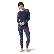 Damen-Funktionsshirt Smartwool W Merino 250 Baselayer Pattern Crew Bxd