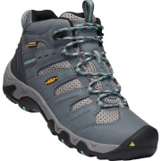 Damen Wanderschuhe Keen Koven Mid Wp W grau Steel Grey/wasabi