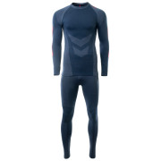 Herren-Thermounterwäsche Hi-Tec Zareen set dunkelblau Nine Iron/Stretch Limo