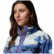 Damen-Sweatshirt Columbia Helvetia™ II Printed Cropped Half Snap