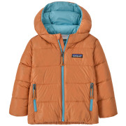 Kinderjacke Patagonia Baby Hi-Loft Down Sweater Hoody - MARG orange Marigold