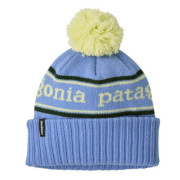 Kindermütze Patagonia K's Powder Town Beanie blau Park Stripe: Diver Blue