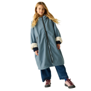 Kinder-Regenmantel Regatta Junior Waterproof Changing Robe Pro Grey Mirage
