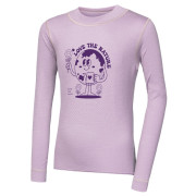 Kinder-Funktionsshirt Sensor Merino DF Planet Mystic Violet hellrosa Mystic Violet