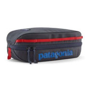 Reseetui Patagonia Black Hole Cube 3L dunkelblau Smolder Blue w/Amanita Red