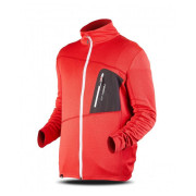 Herren-Sweatshirt Trimm Micro rot red
