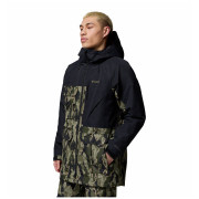 Herren Skijacke Columbia Coreshot™ Printed Jacket grün/grau Greenscape Treebark Print, Black