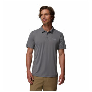 Herren-T-Shirt Columbia Zero Rules™ Light Polo grau City Grey